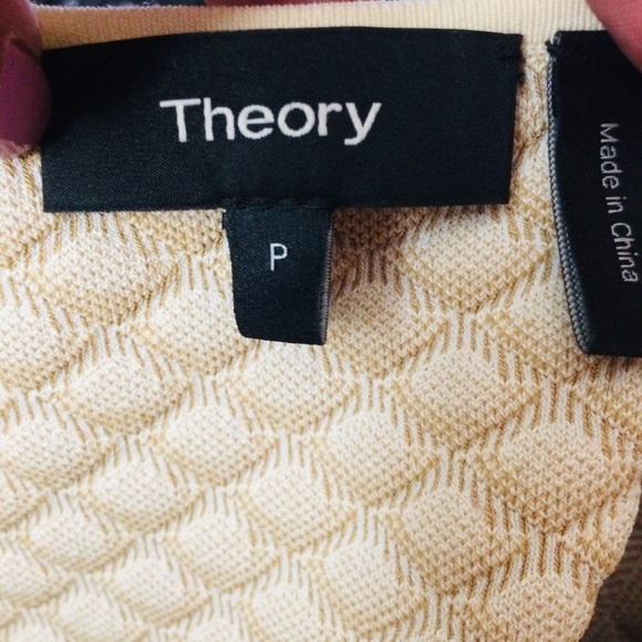 THEORY Runway Ferson, Glossed Top, Size P - Picture 2 of 8